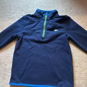 Vineyard vines youth size small quarter zip